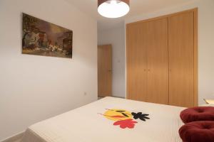 Postel nebo postele na pokoji v ubytování Magnifico apartamento cerca del centro con A.A. - CID 2
