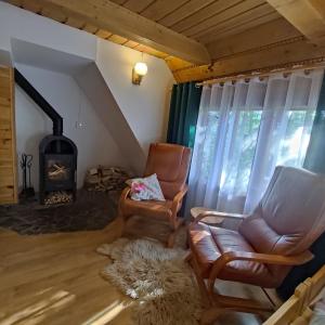 Posedenie v ubytovaní Domek pod Brzozami - zniżki na Termy Bania!