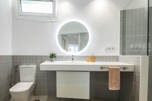 Koupelna v ubytování Bungalow en San Agustín "La Cigale" + 24 fotografií