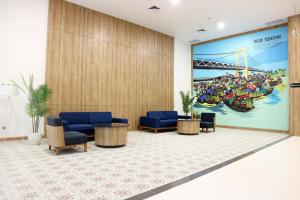 A área de receção ou átrio de Cordia Hotel Banjarmasin - Hotel Dalam Bandara