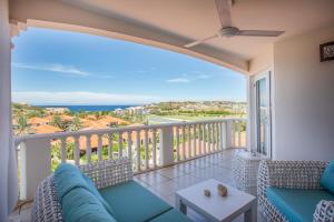 Balkón nebo terasa v ubytování Blue Bay Apartments