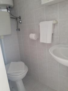 Koupelna v ubytování Apartman MAJA