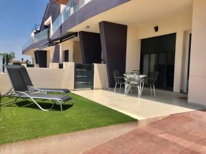 Patio nebo venkovní prostory v ubytování Royal Beach 607