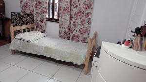 Ein Bett oder Betten in einem Zimmer der Unterkunft Hostel Rota do Vale