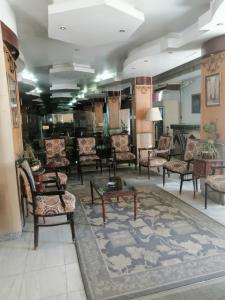 Posezení v ubytování Windsor Hotel Luxor