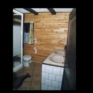 Koupelna v ubytování Chambre d'Hôtes chez Nadine Hamm