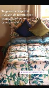 Llit o llits en una habitació de La Isabela Estancia Ecuestre