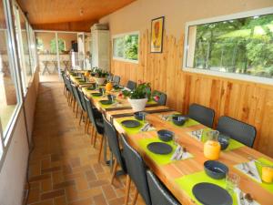Restaurace v ubytování Le Clos des Dryades s