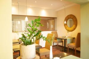 Posezení v ubytování Bio Thermalhotel Falkenhof