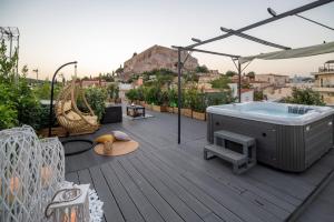 Nespecifikovaný výhled na hory nebo výhled na hory při pohledu z bed and breakfast