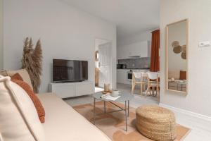 Kuchyňa alebo kuchynka v ubytovaní HARBOR APARTMENTS - Damrota