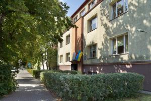 Budynek, w którym mieści się hostel