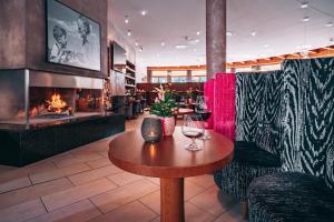 Posezení v ubytování Familienresort Buchau