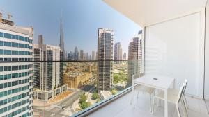 Linna Dubai üldine vaade või majutusasutusest Stylish Studio with Burj Khalifa View pildistatud vaade