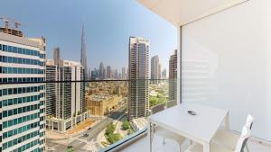 Linna Dubai üldine vaade või majutusasutusest Stylish Studio with Burj Khalifa View pildistatud vaade
