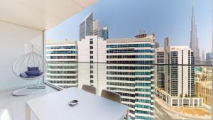 Linna Dubai üldine vaade või majutusasutusest Stylish Studio with Burj Khalifa View pildistatud vaade