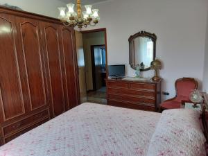 Posteľ alebo postele v izbe v ubytovaní Casa Blu oltremare