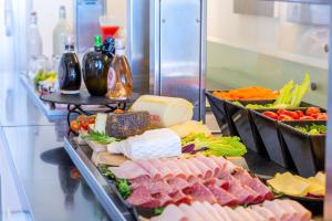 Comida no hotel ou em algum lugar perto