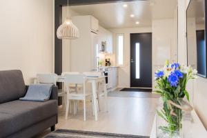 Posezení v ubytování Tuomenkartano Apartments by Hiekka Booking