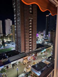 Výhľad na mesto Benidorm alebo výhľad na mesto priamo z apartmánu