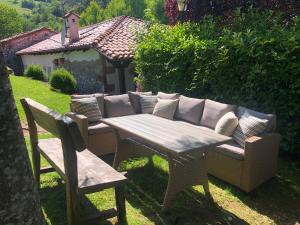 Vonkajšia záhrada v ubytovaní HdeC Hosteria de Castañeda Alojamiento Turistico