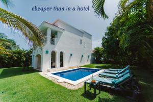 a villager than in a hotel with a swimming pool at Private Villa LaPerla Iberosta 3BDR, Pool, Beach, WiFi in Punta Cana