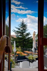 Balkón nebo terasa v ubytování Hotel Villa Argentina Ronzone