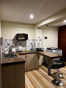 Kuhinja oz. manjša kuhinja v nastanitvi Stay in AQP Apartments