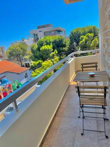 Balkón nebo terasa v ubytování Urban Retreat - Your Ideal Getaway in Limassol