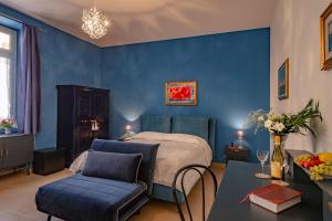 Posteľ alebo postele v izbe v ubytovaní B&B TOMMASO FAZELLO SCIACCA Residenza artistica
