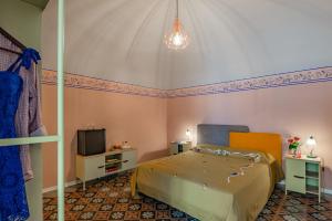 Posteľ alebo postele v izbe v ubytovaní B&B TOMMASO FAZELLO SCIACCA Residenza artistica