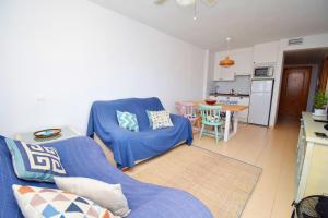 Η κουζίνα ή μικρή κουζίνα στο EXPOHOLIDAYS - VISTAS AL PUERTO DEPORTIVO GALERA