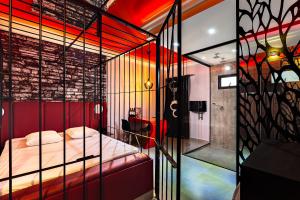 Postel nebo postele na pokoji v ubytování Savanas Motel