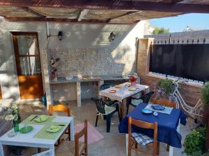 Patio nebo venkovní prostory v ubytování Holiday Room Sa Tebia