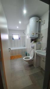 Koupelna v ubytování La Rancu in Sportivilor