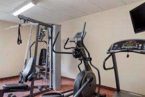 Fitness centrum a/nebo fitness zařízení v ubytování All Seasons Inn & Suites