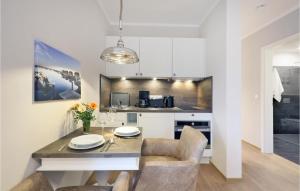Kuchyňa alebo kuchynka v ubytovaní Baltischer Hof Apartment 4