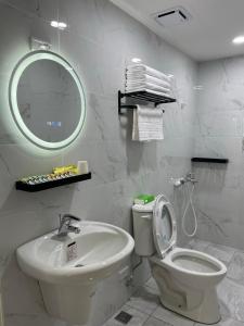 Koupelna v ubytování Wen Wen Sub BnB
