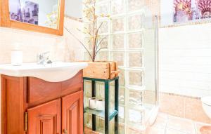 A bathroom at Stunning Home In Villafranca De Cordoba