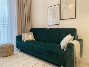 Χώρος καθιστικού στο 365PAM Apartament BOHO SUMMER 71 Z Widokiem Na Morze PARKING W CENIE