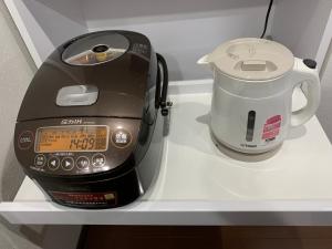 Kemudahan buat kopi dan teh di FunHome Nagoya Castle
