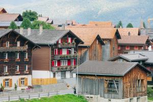 Nespecifikovaný výhled na hory nebo výhled na hory při pohledu z apartmánu