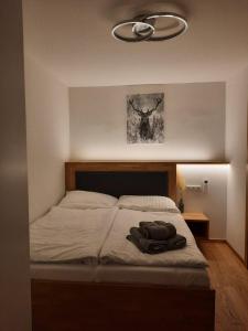 Krevet ili kreveti u jedinici u objektu Mini-Apartment Admont