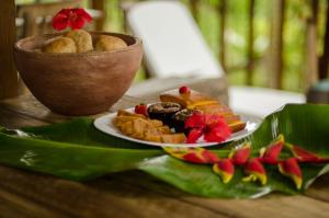 Comida no cama e café (B&B) ou em algum lugar perto