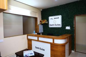 Khu vực sảnh/lễ tân tại Sasthi Suites