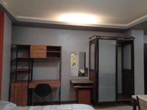Postel nebo postele na pokoji v ubytování Nangnon Hill Hug Hotel