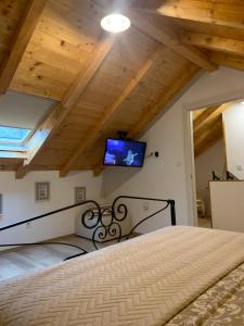 Postel nebo postele na pokoji v ubytování Villa Rustica