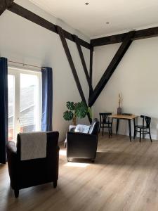 Χώρος καθιστικού στο Bed & Breakfast ‘Tuus op Tessel’