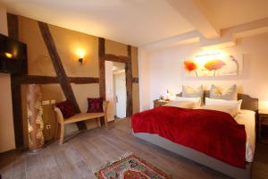 Postel nebo postele na pokoji v ubytování Hotel MainChateau
