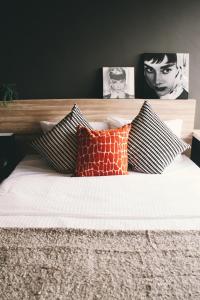 Postel nebo postele na pokoji v ubytování U Hotel Penang